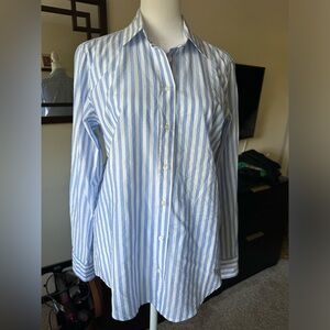 Hartford Alternative Classics Coraz end-on-end cotton voile button down shirt